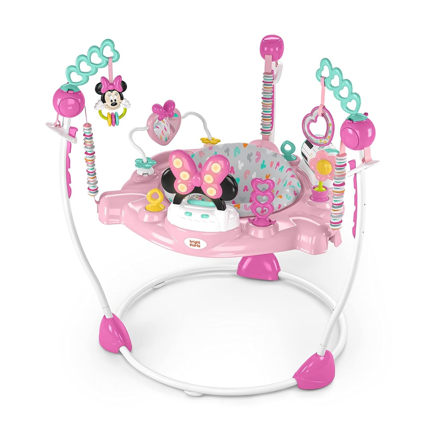 Minnie Mouse Activity Jumper: 10 Toys, Lights & Sounds!