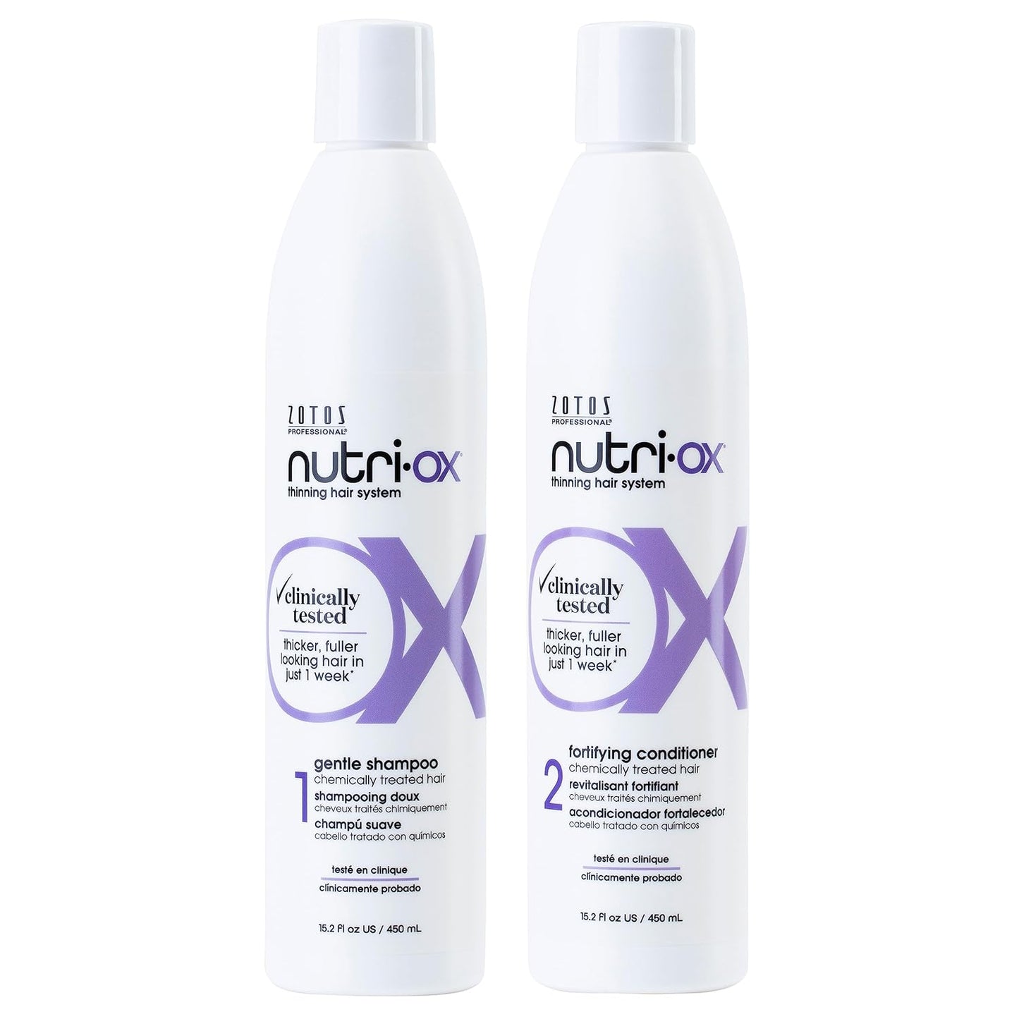 NUTRI-OX Gentle Shampoo for Colored Thinning Hair Review