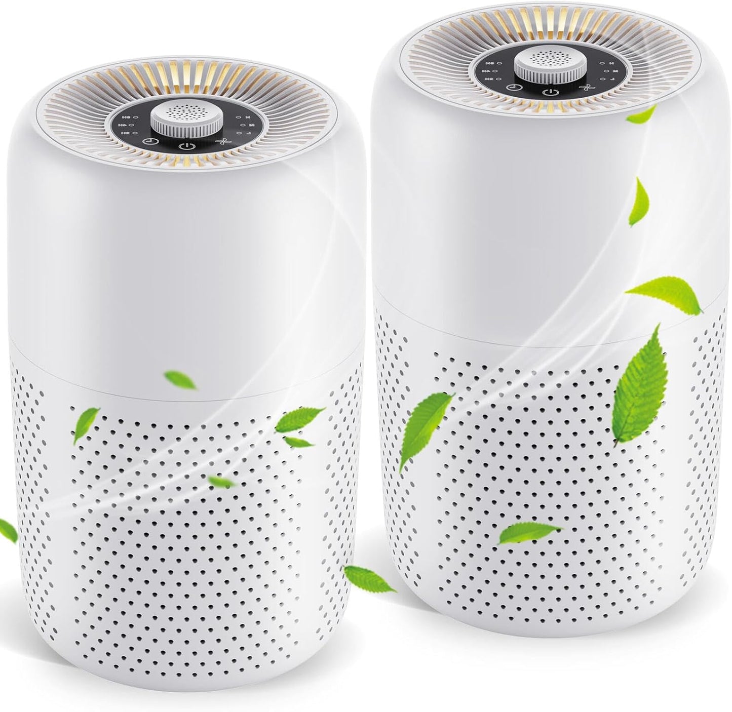 H13 HEPA Air Purifiers for Bedroom with Nightlight & Fragrance