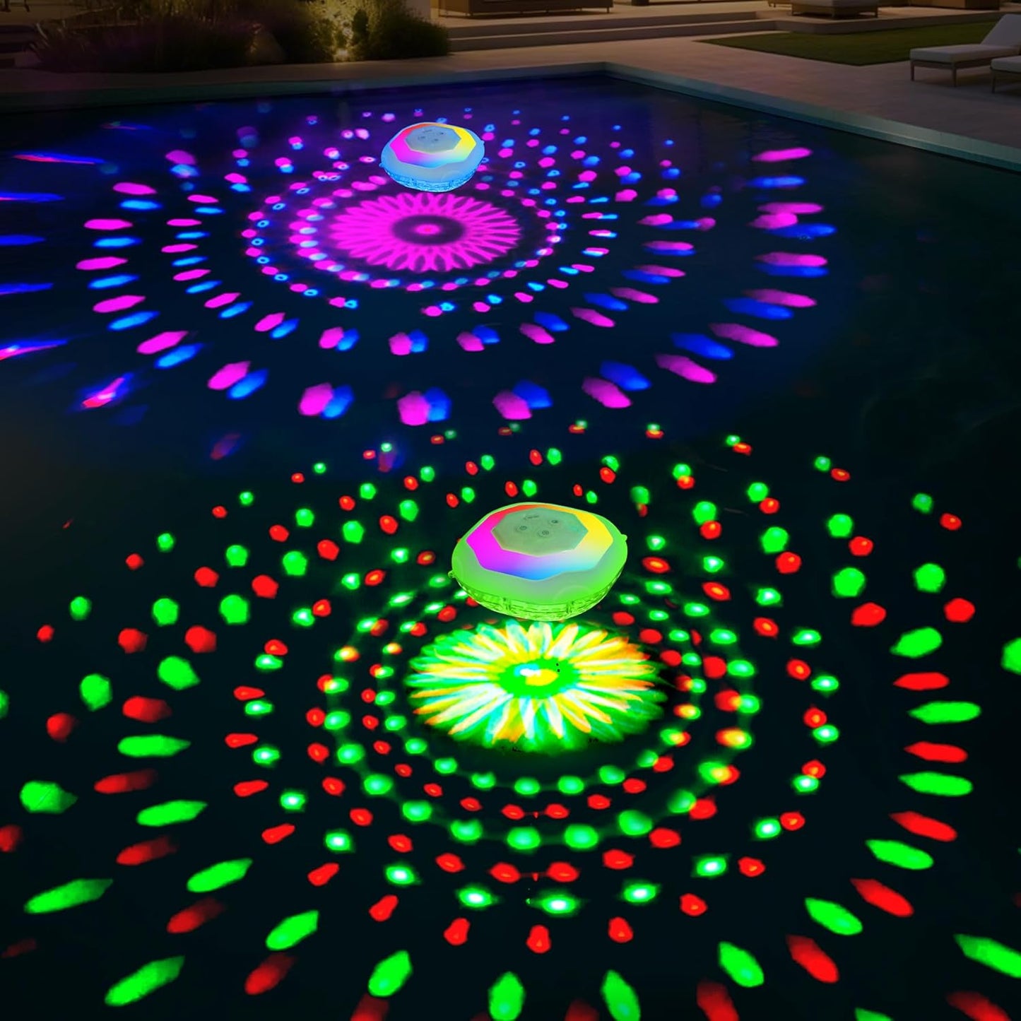 Floating Pool Lights for Color Changing Pool Lighting Fun