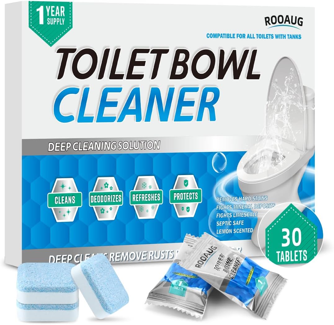 Effortless Toilet Cleaning Tabs - ROOAUG