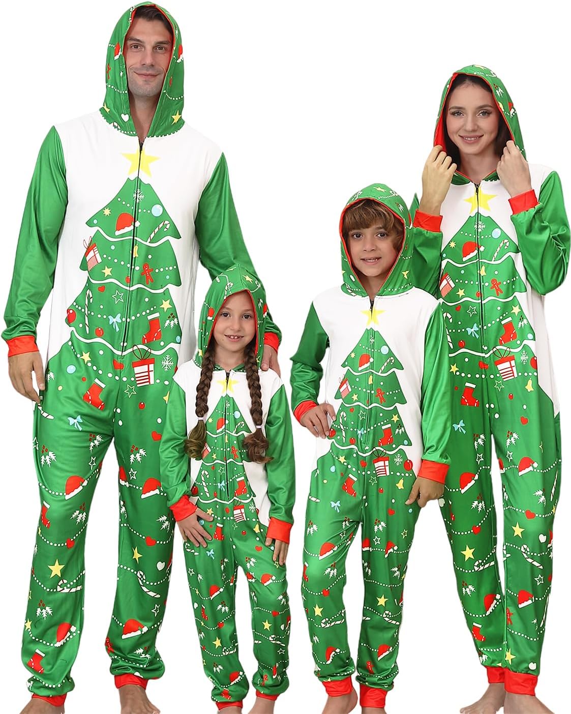 Matching Christmas Pajamas for Family Couples - Cozy Pjs Onesie