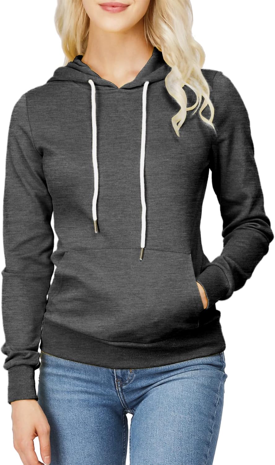 OSABASA Women's Lightweight Slim Fit Hoodie - Casual Comfort
