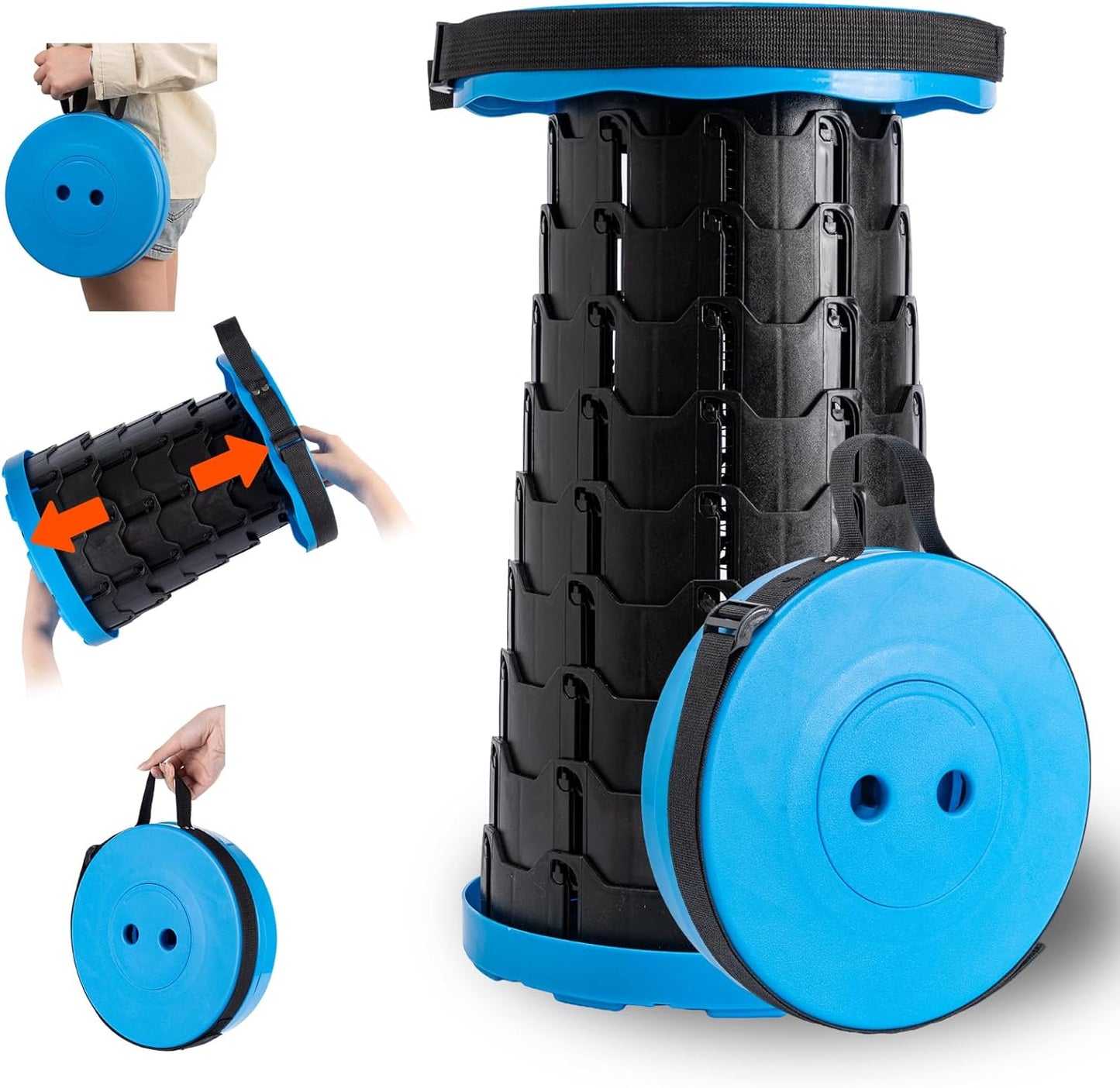 Ultra Durable 450lbs Foldable Camping Stool