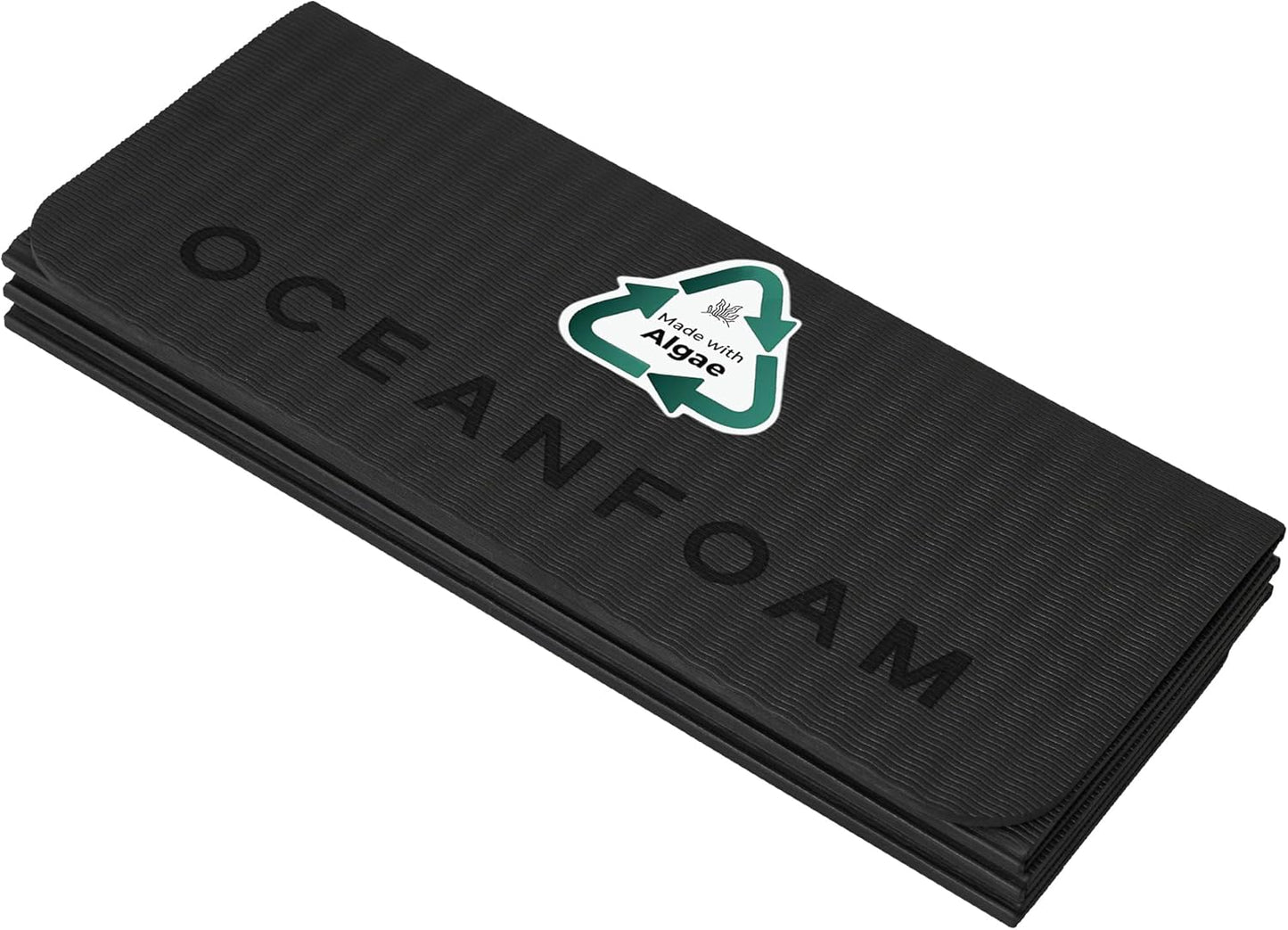 Oceanfoam Eco-Friendly Exercise Mat for Travel & Home Workouts
