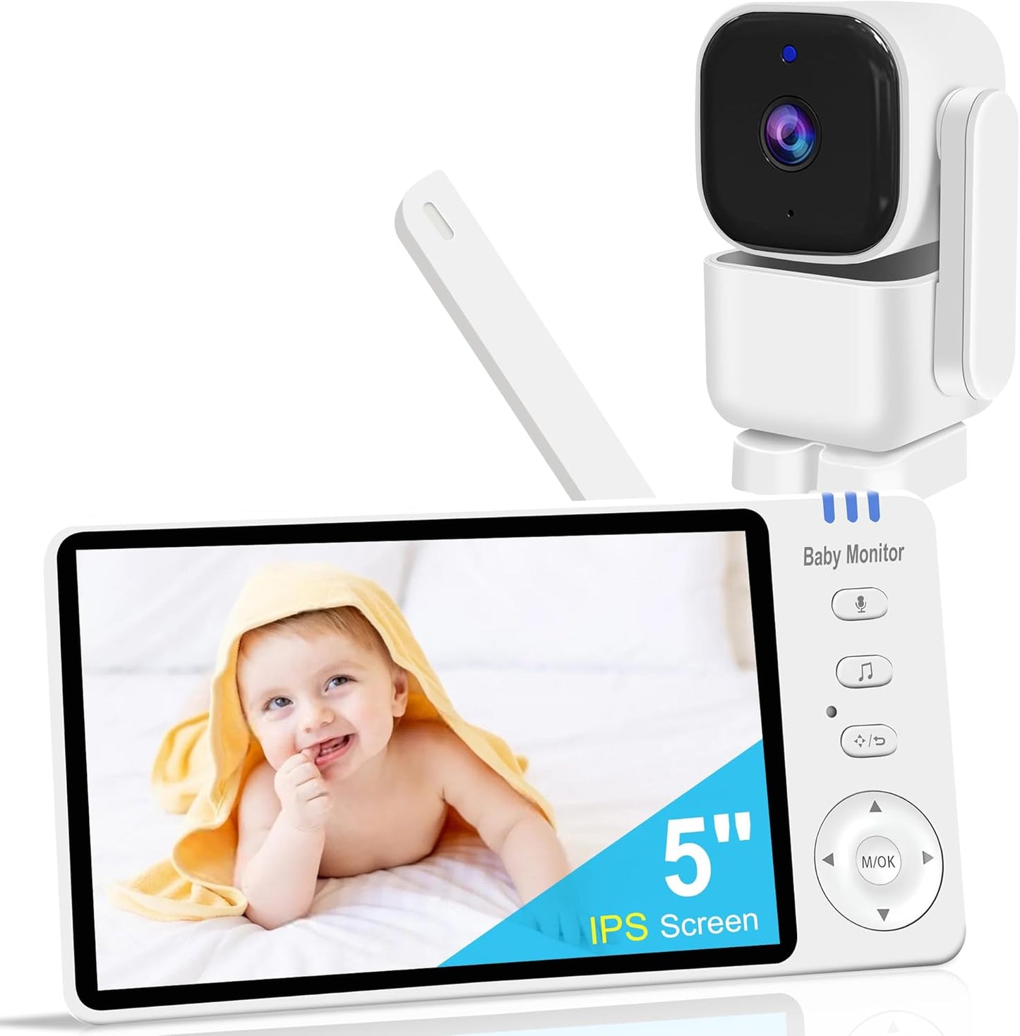 Uizyfit: HD Baby Monitor with Night Vision