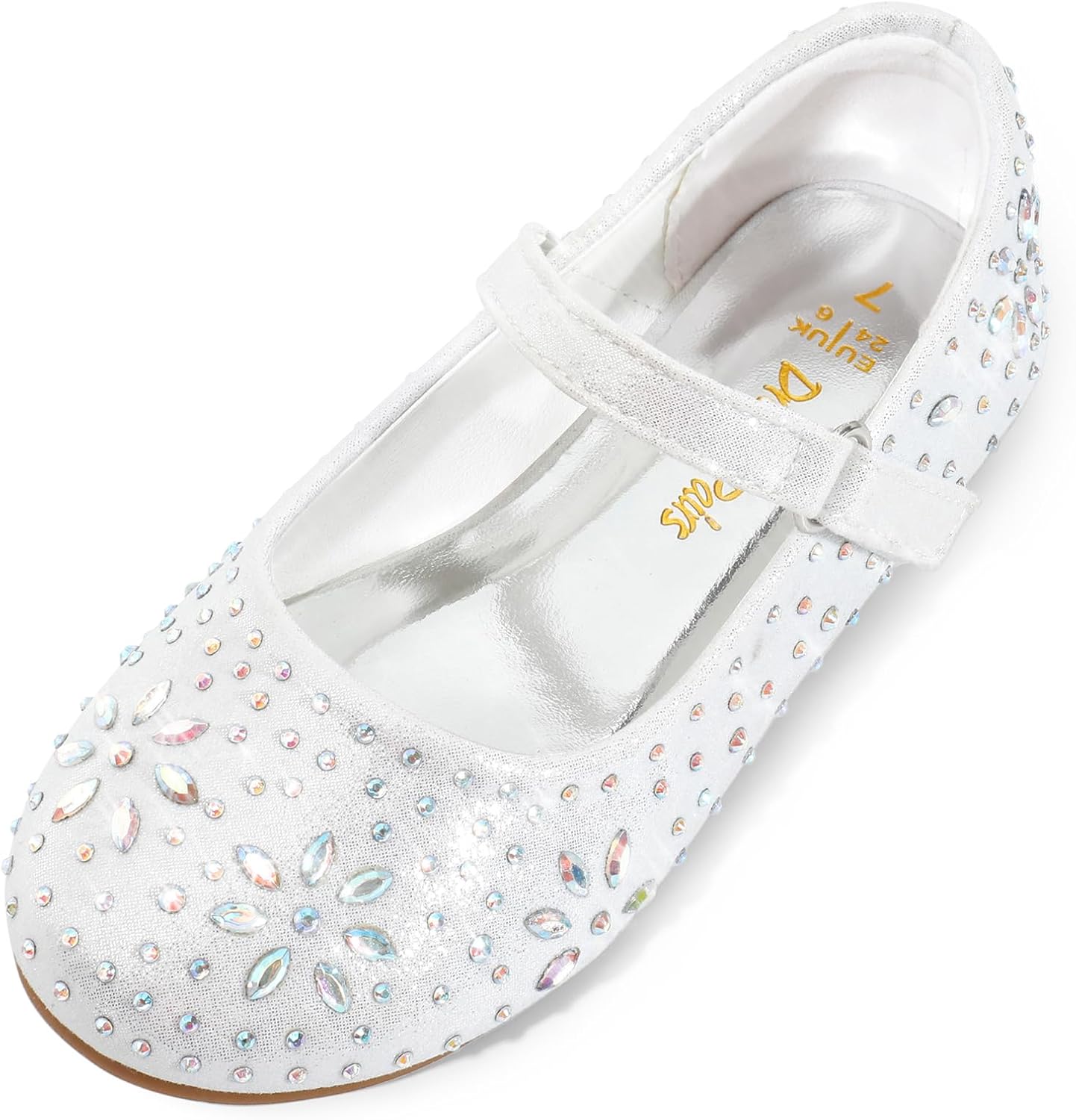 DREAM PAIRS Toddler Girl's Dress Shoes with Rhinestones