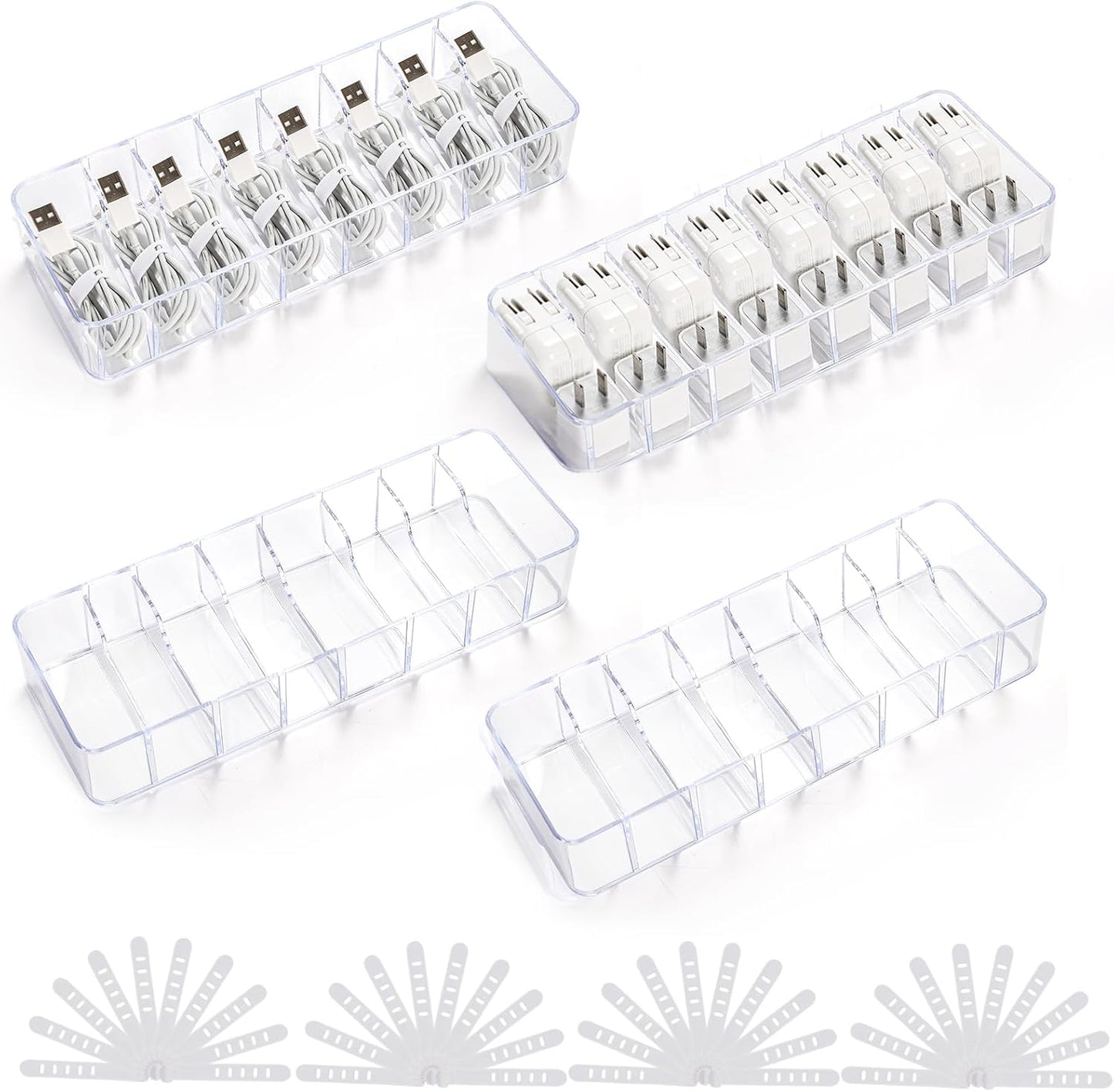 Foraineam Cable Management Box - Tidy Wires Instantly!
