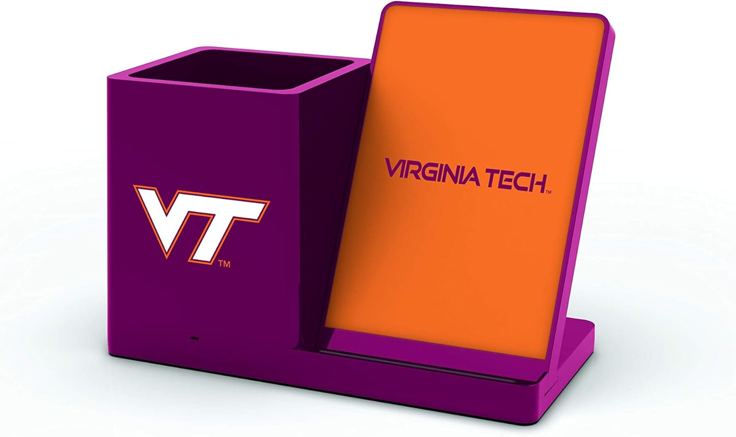 SOAR NCAA Unisex Wireless Charging Stand and Desktop Organizer