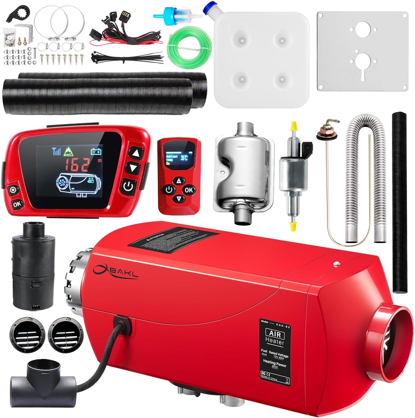 8KW Fast Heating Diesel Heater for Trucks & RVs