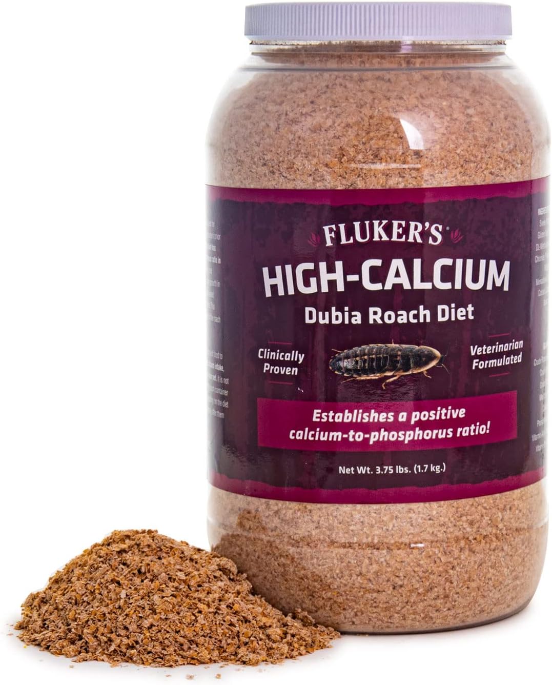 Fluker's High Calcium Dubia Roach Diet for Optimal Nutrition