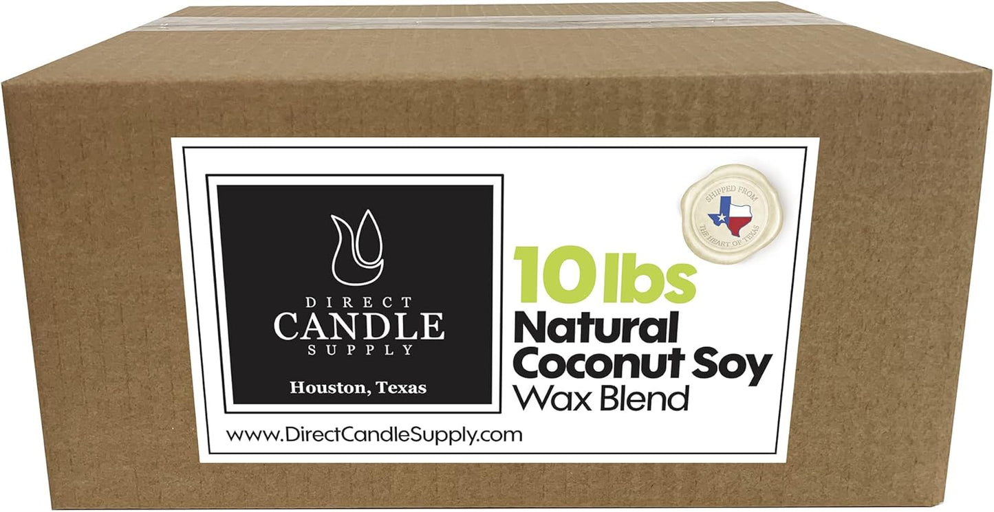 10 lb Coconut Soy Candle Wax for High Load Fragrance Formulation