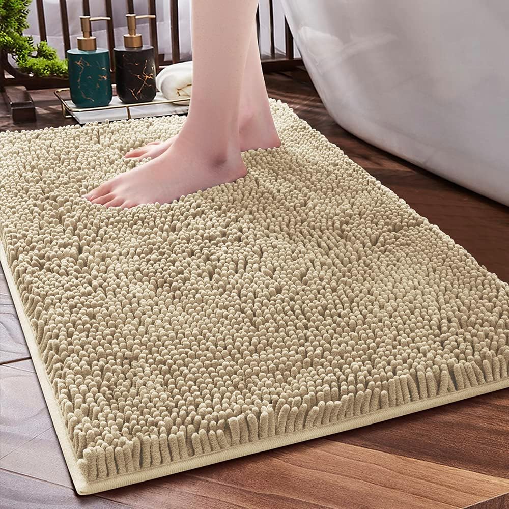 SONORO KATE Non-Slip Bath Mat for Cozy Bathroom Comfort