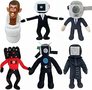 MCOBIT Skibidi Toilet Plush 11Inch Speakerman Bosses Toys