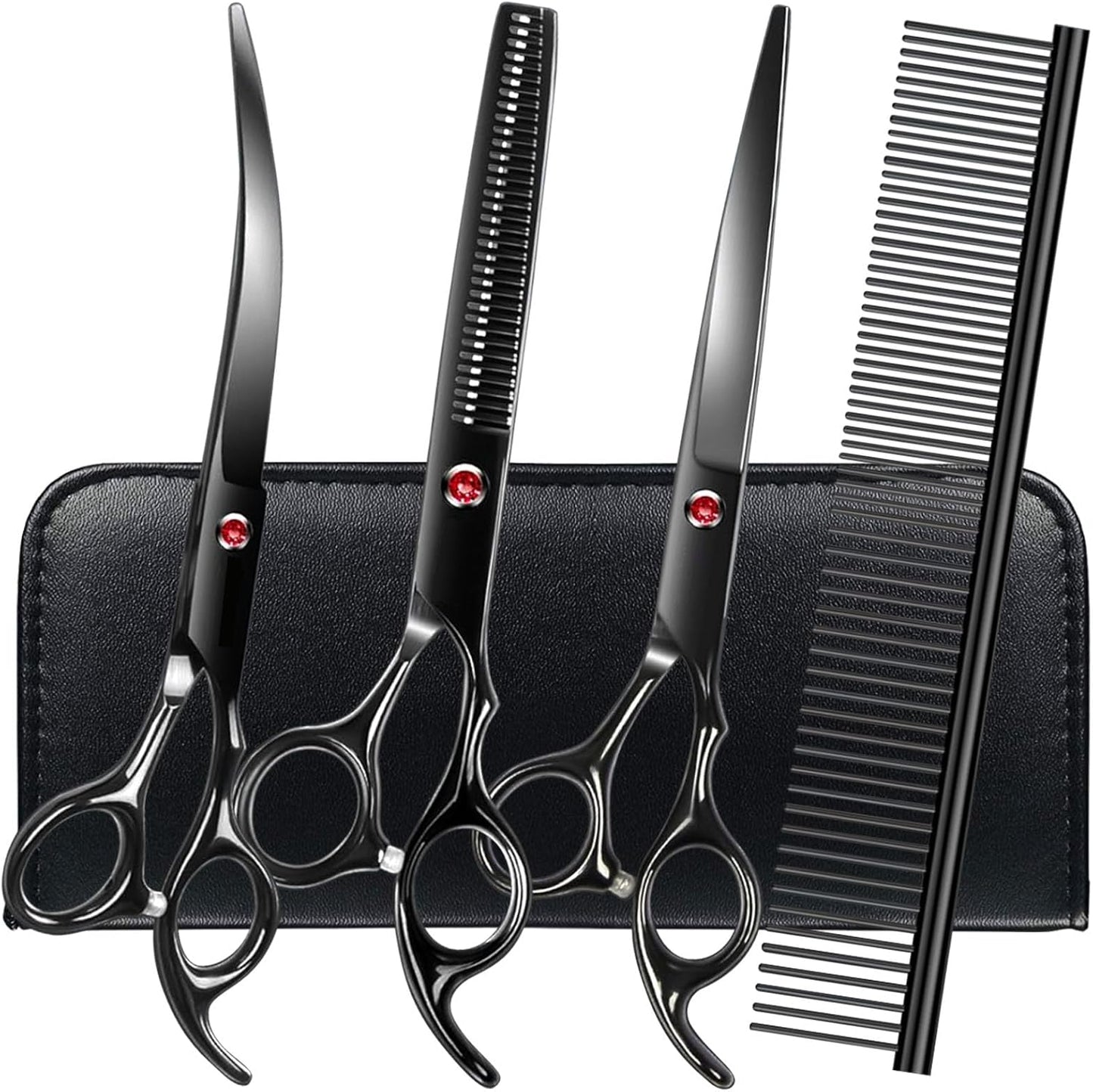 Professional Dog Grooming Scissors Set for Perfect Pet Care