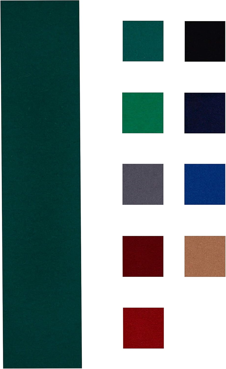 Accuplay 20 oz Pre Cut Pool Table Felt for 7, 8 or 9 Foot Tables