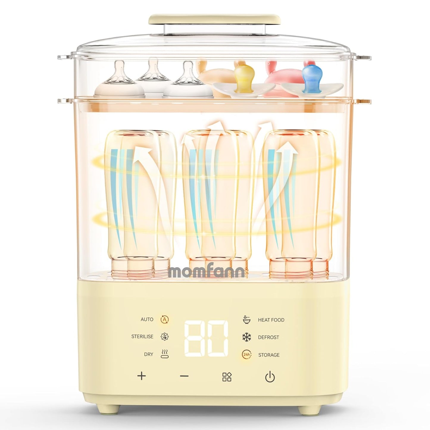 All-in-One Electric Steam Sterilizer for Baby Bottles & More