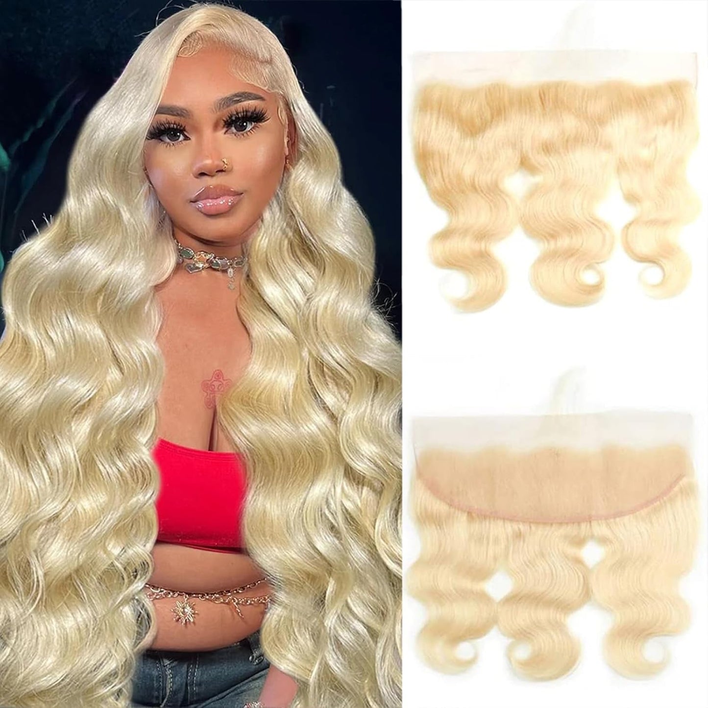 613 Frontal 13x4 HD Transparent Lace Closure for Natural Look