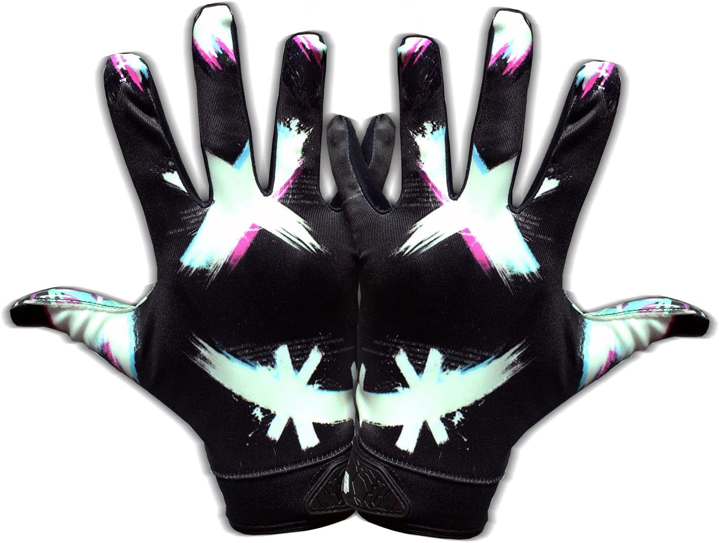 Tacky Grip Skin Tight Football Gloves - Enhanced Performance