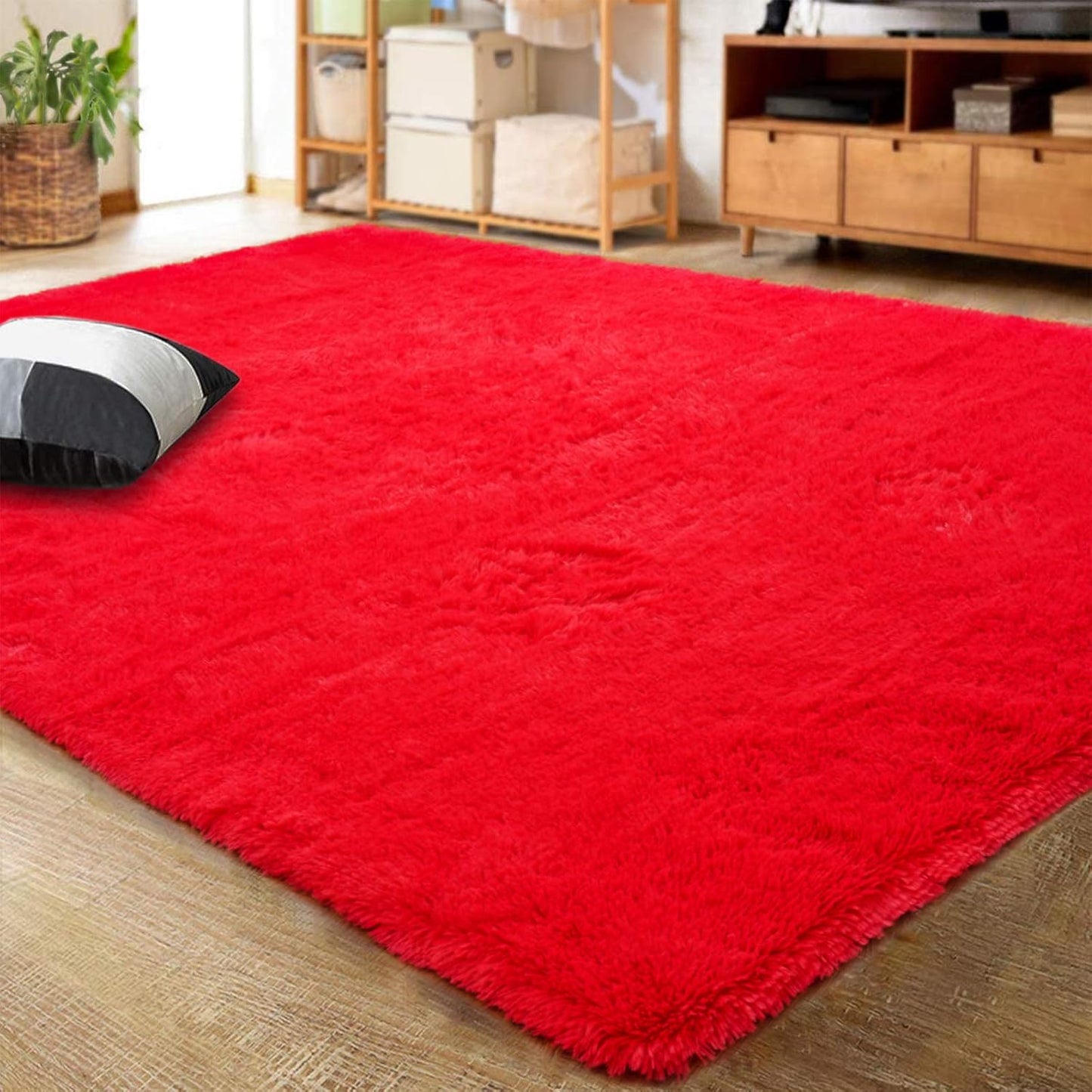 LOCHAS Ultra Soft Indoor Modern Area Rugs for Cozy Living Rooms