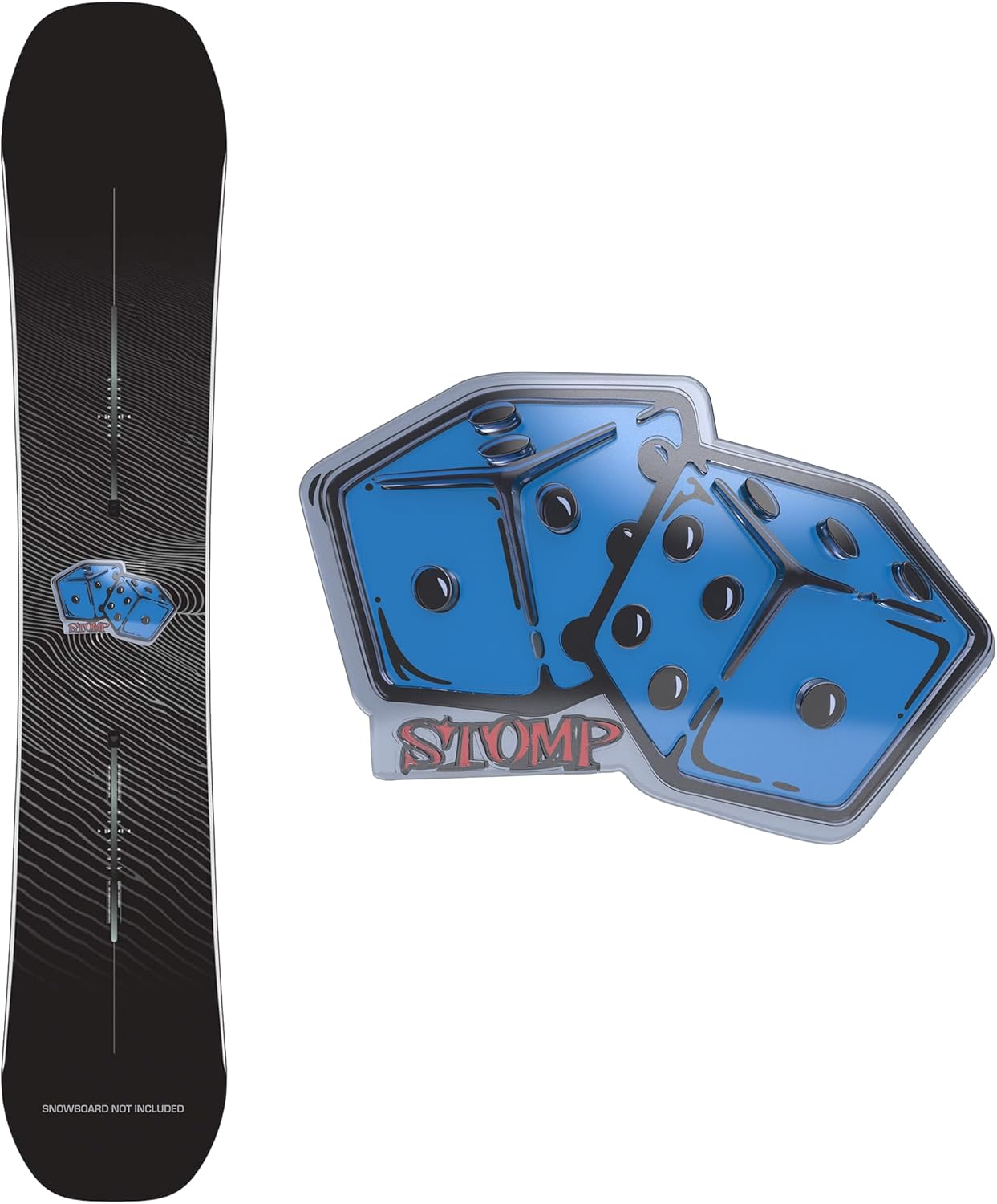 Enhanced Control: Stompgrip Snowboard Pad