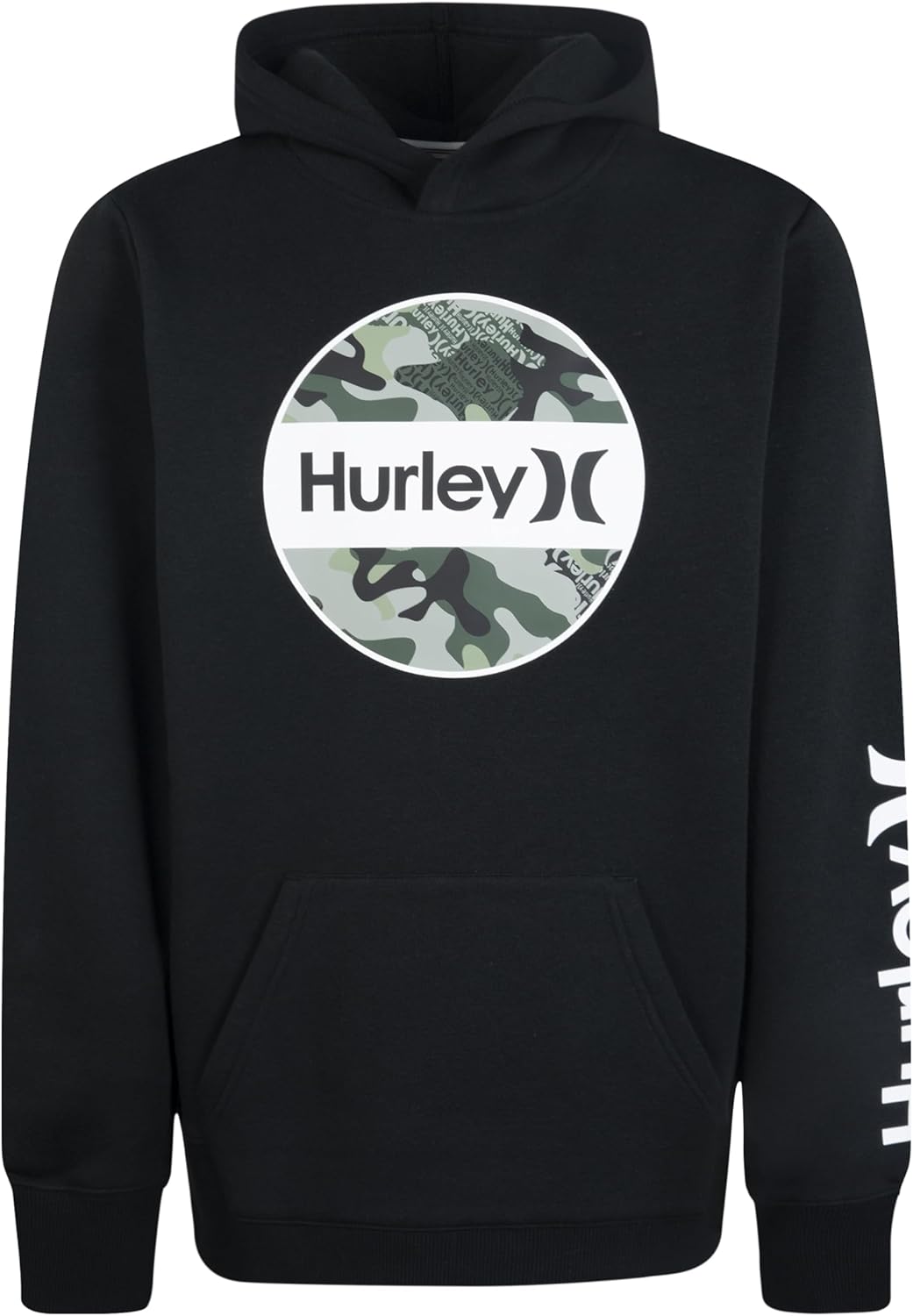 Hurley Boy's Graphic Pullover Hoodie for Comfort and Style