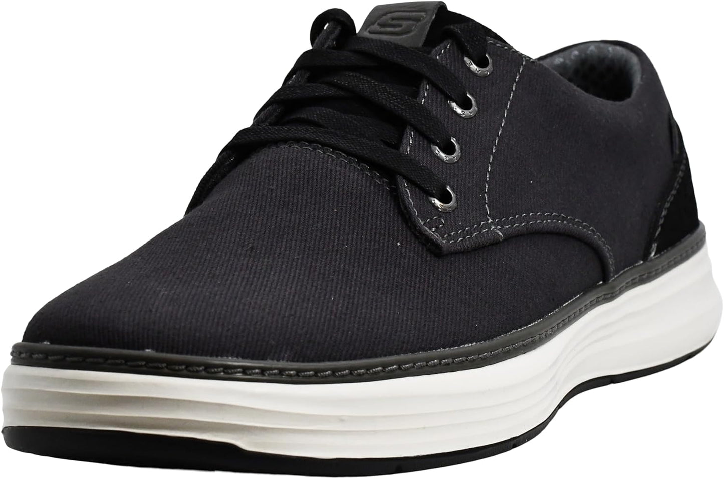 Skechers Men's Moreno-Ederson Canvas Oxford Shoe for Comfort