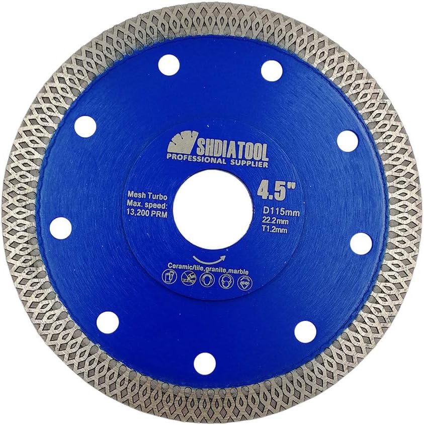 SHDIATOOL 4.5 Diamond Saw Blade - Cut Porcelain with Ease!