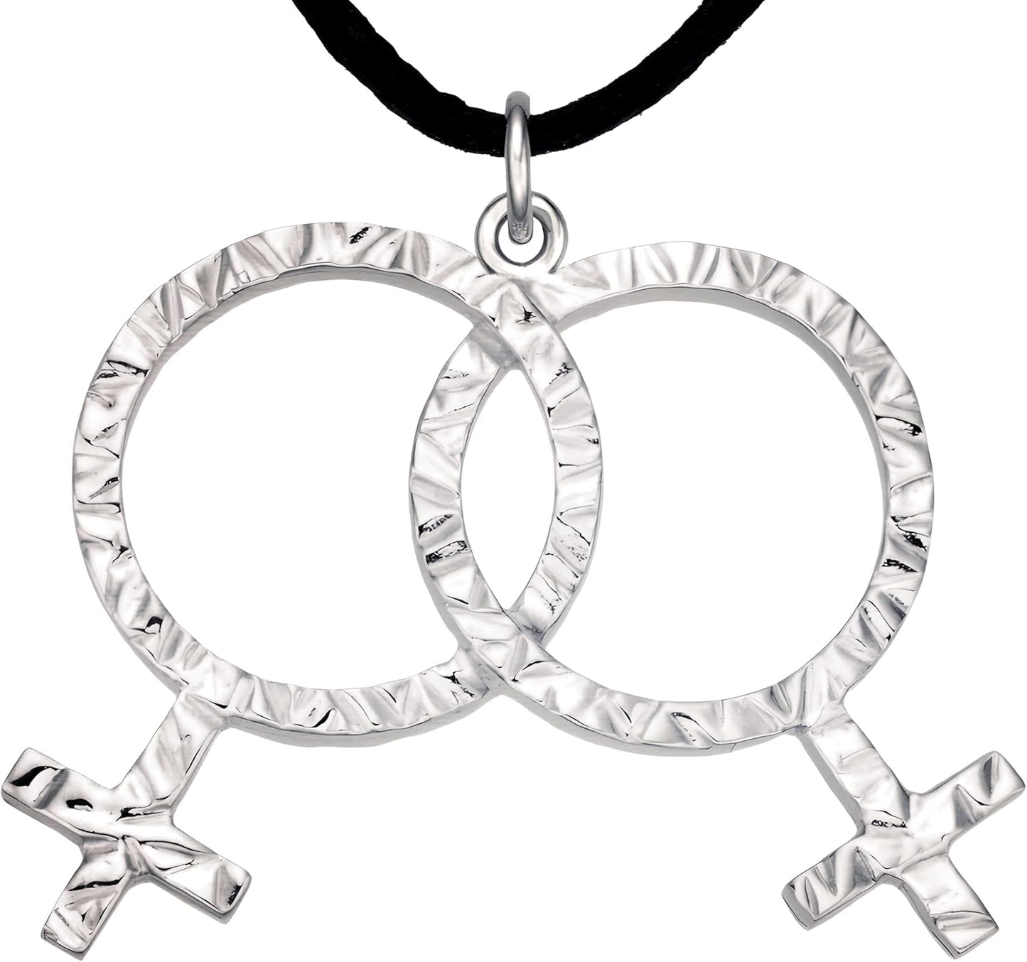 PRIDE Fashion Gender Symbols Pendant in 925 Sterling Silver