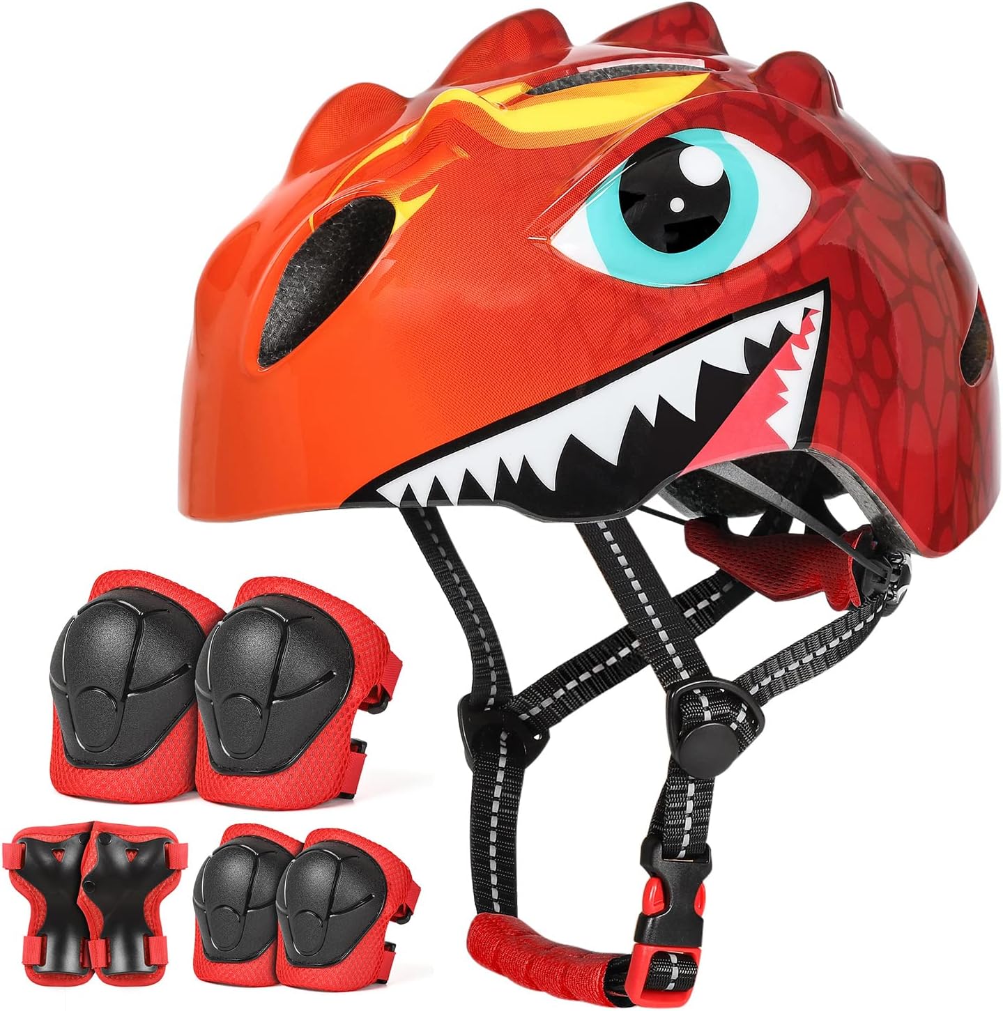 VICTGOAL 3D Kids Bike Helmet for Age 3-8 - Lightweight & Safe!