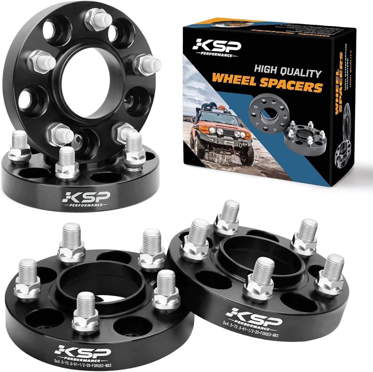 KSP 5x4.5 Wheel Spacers for Mustang and Explorer Models