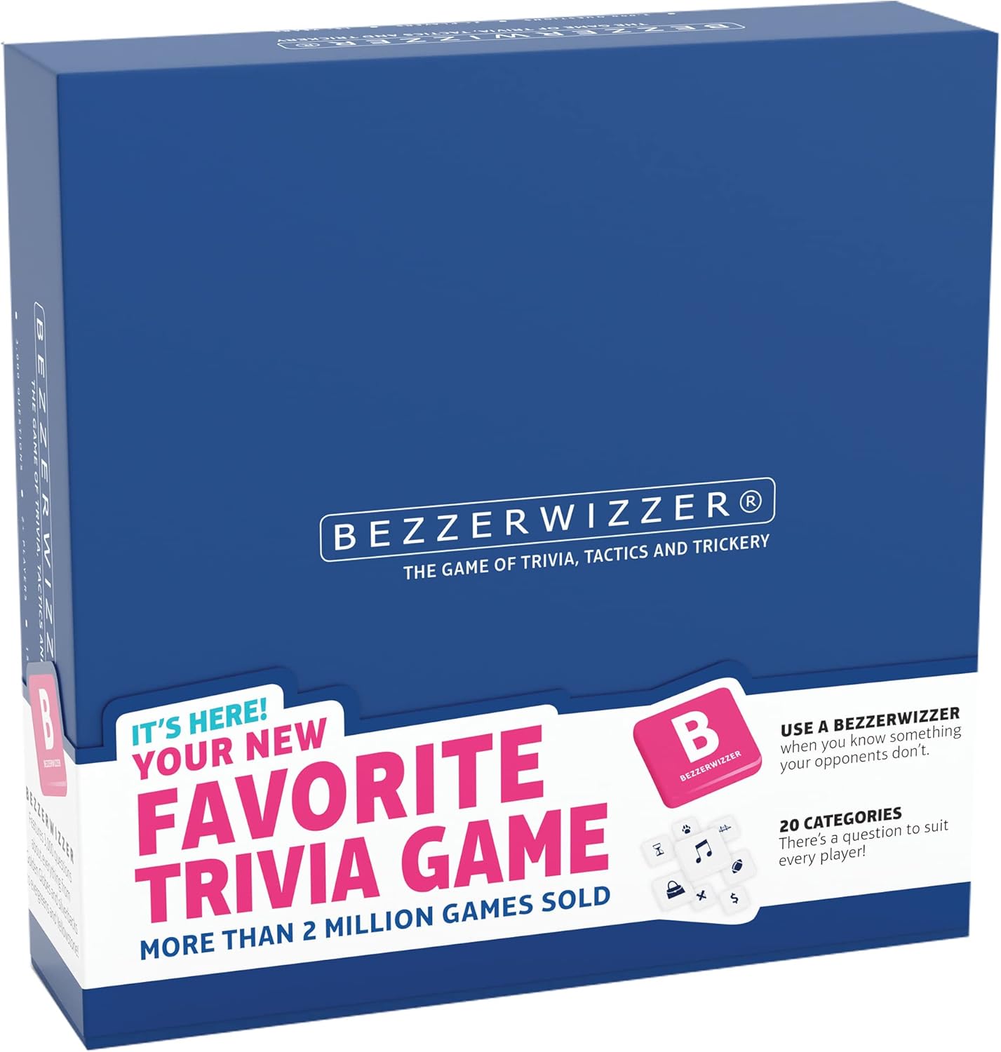 Bezzerwizzer Party Game - Trivia, Tactics, and Trickery Fun