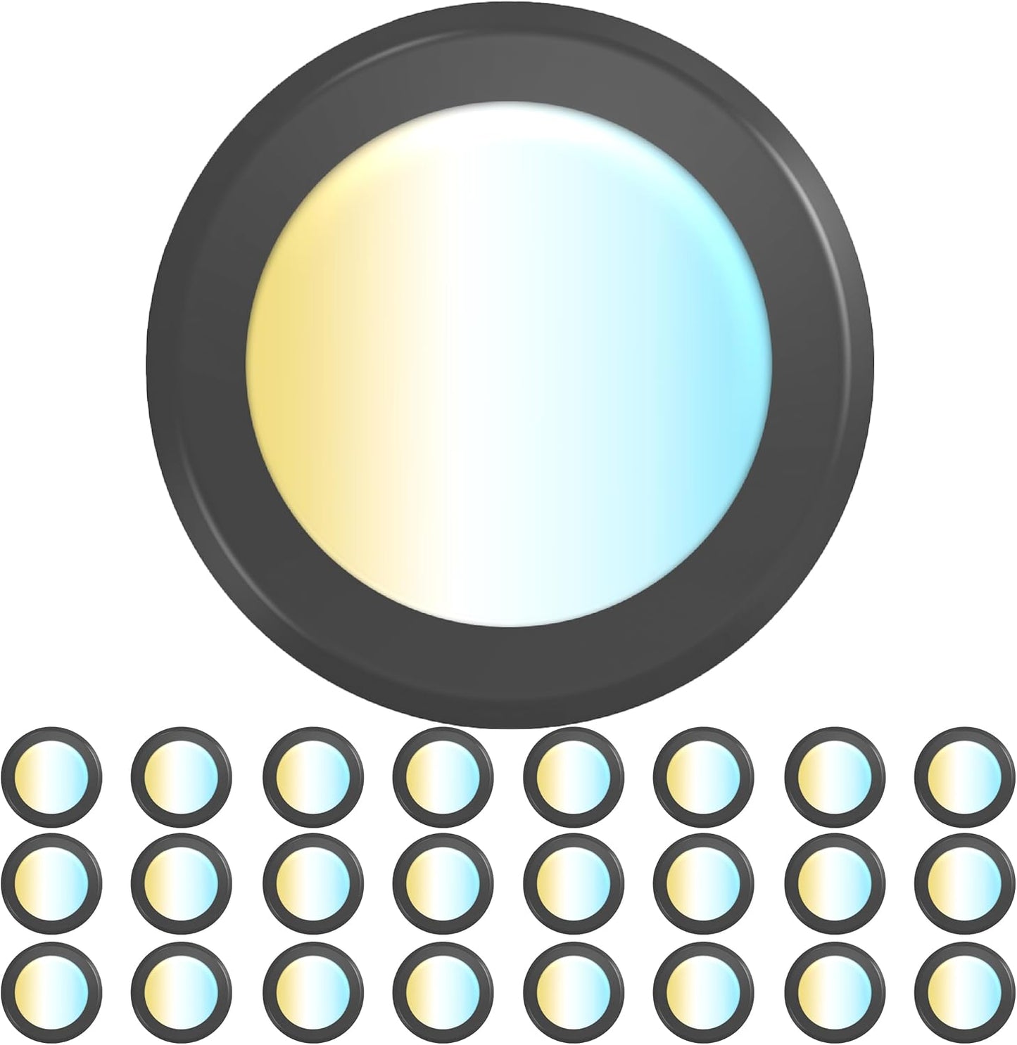 Sunco 24 Pack 6 Inch LED Disk Lights for Modern Ceiling Lighting