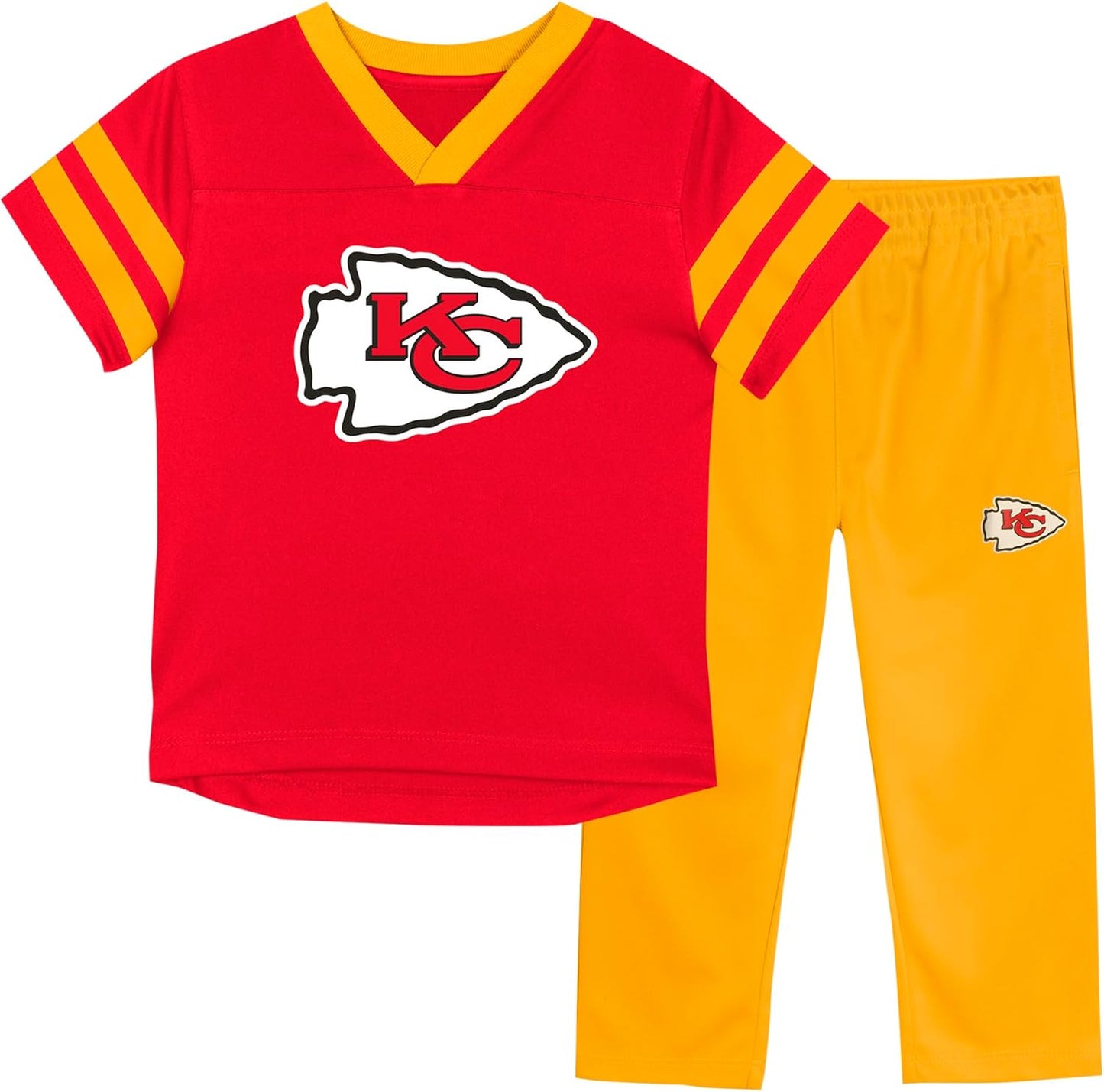 Outerstuff Toddler NFL Zone V-Neck T-Shirt & Pants Set Review