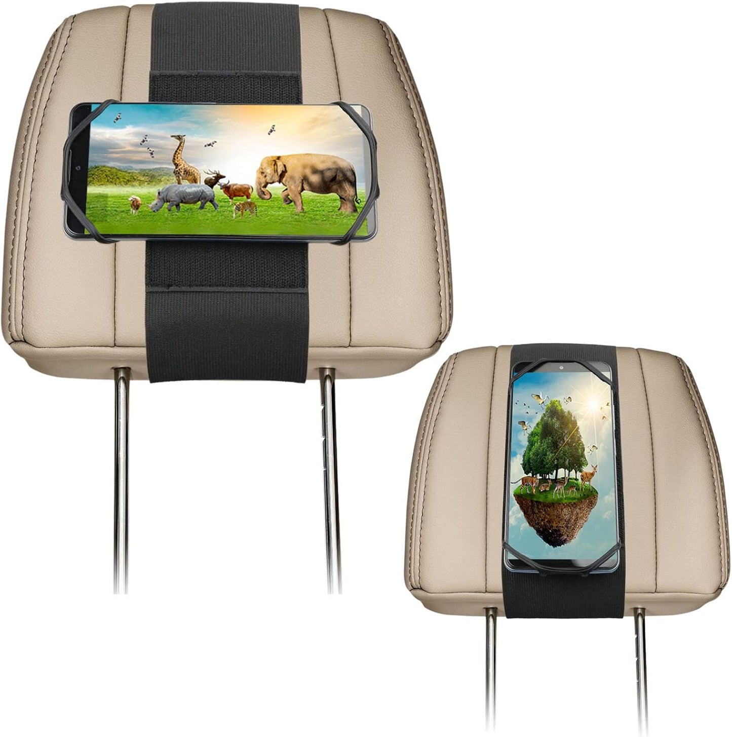Hands-Free Phone Holder for Kids - Safe Backseat Entertainment