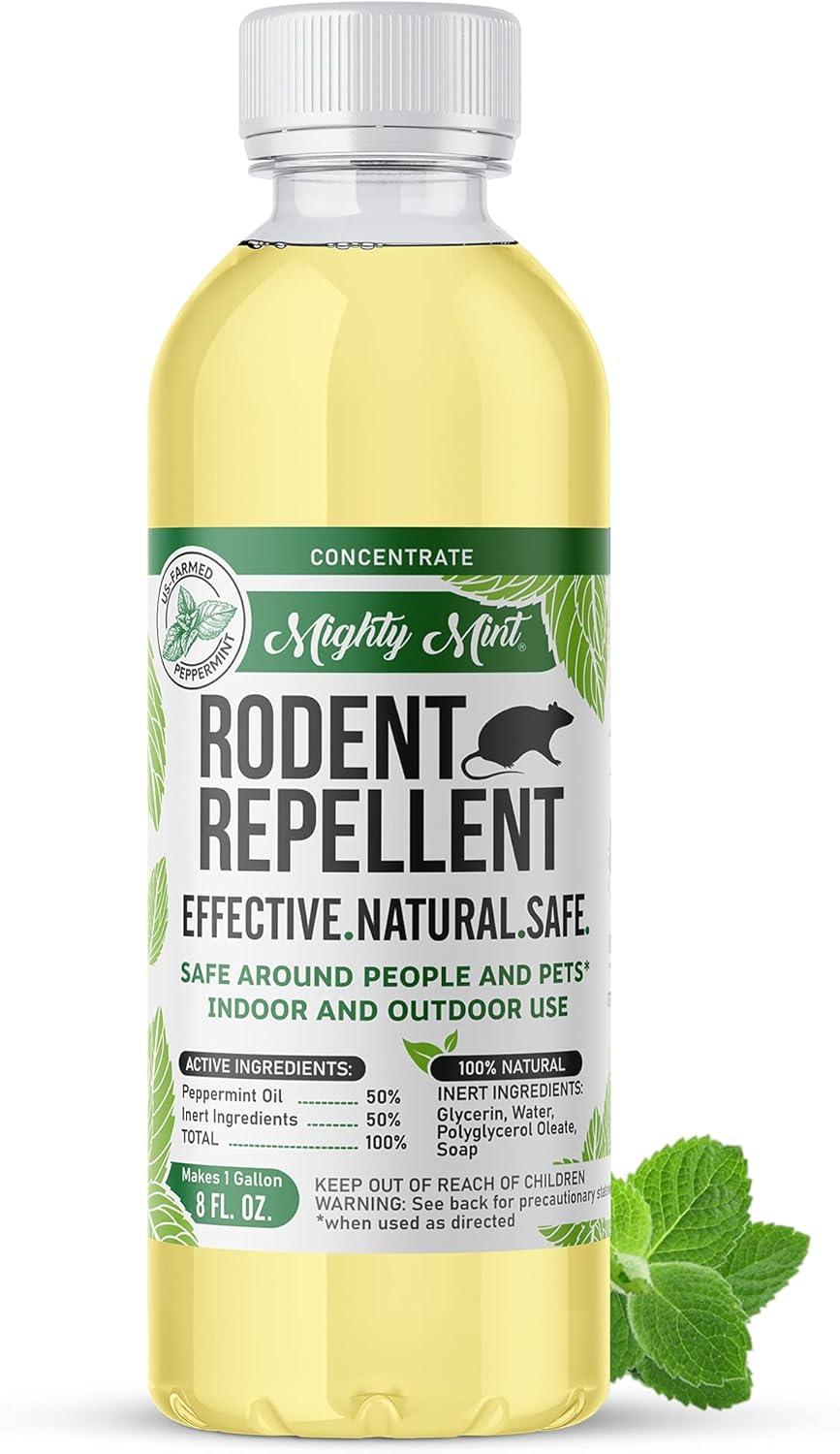 Mighty Mint Rodent Repellent - 1 Gallon Concentrate