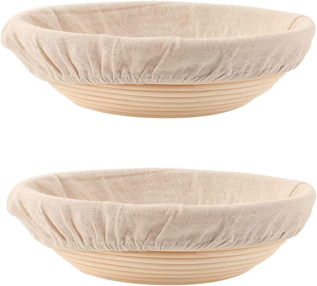 Bread Proofing Baskets Set of 2 for Perfect Sourdough Baking