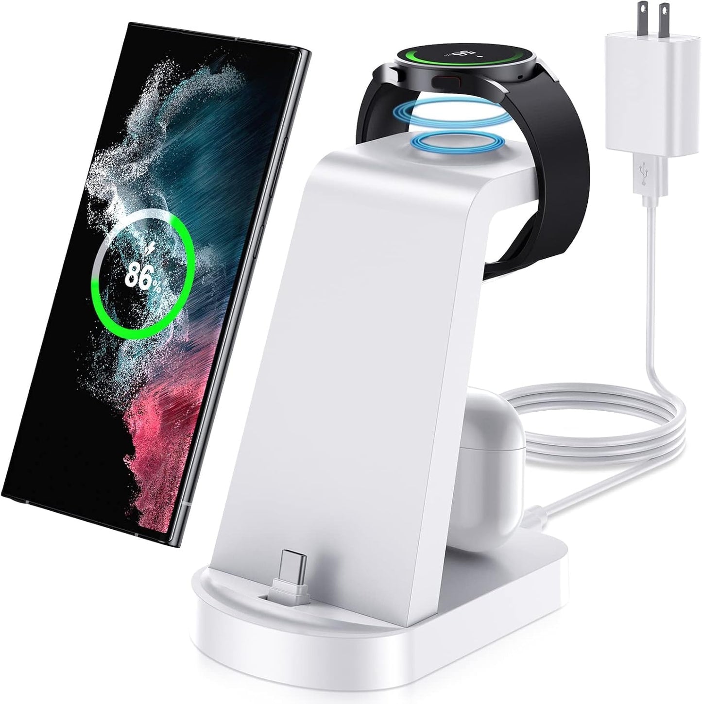 Fast 3-in-1 Samsung Charger Station by VCVS