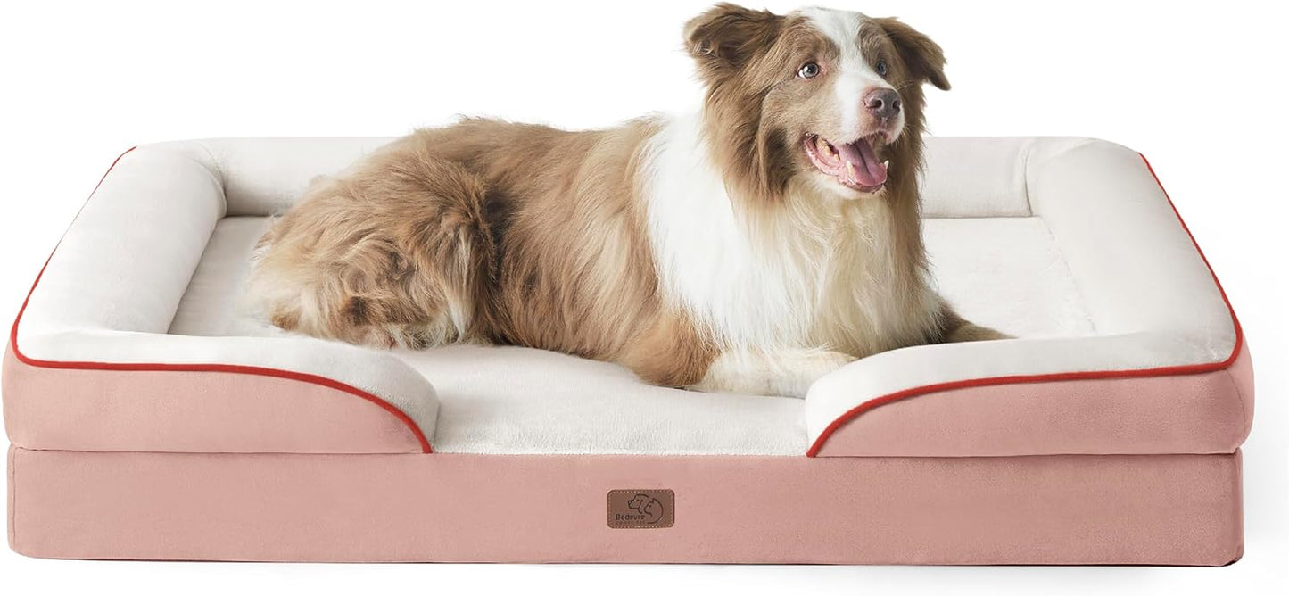 Orthopedic Dog Bed for Large Dogs - Washable & Waterproof