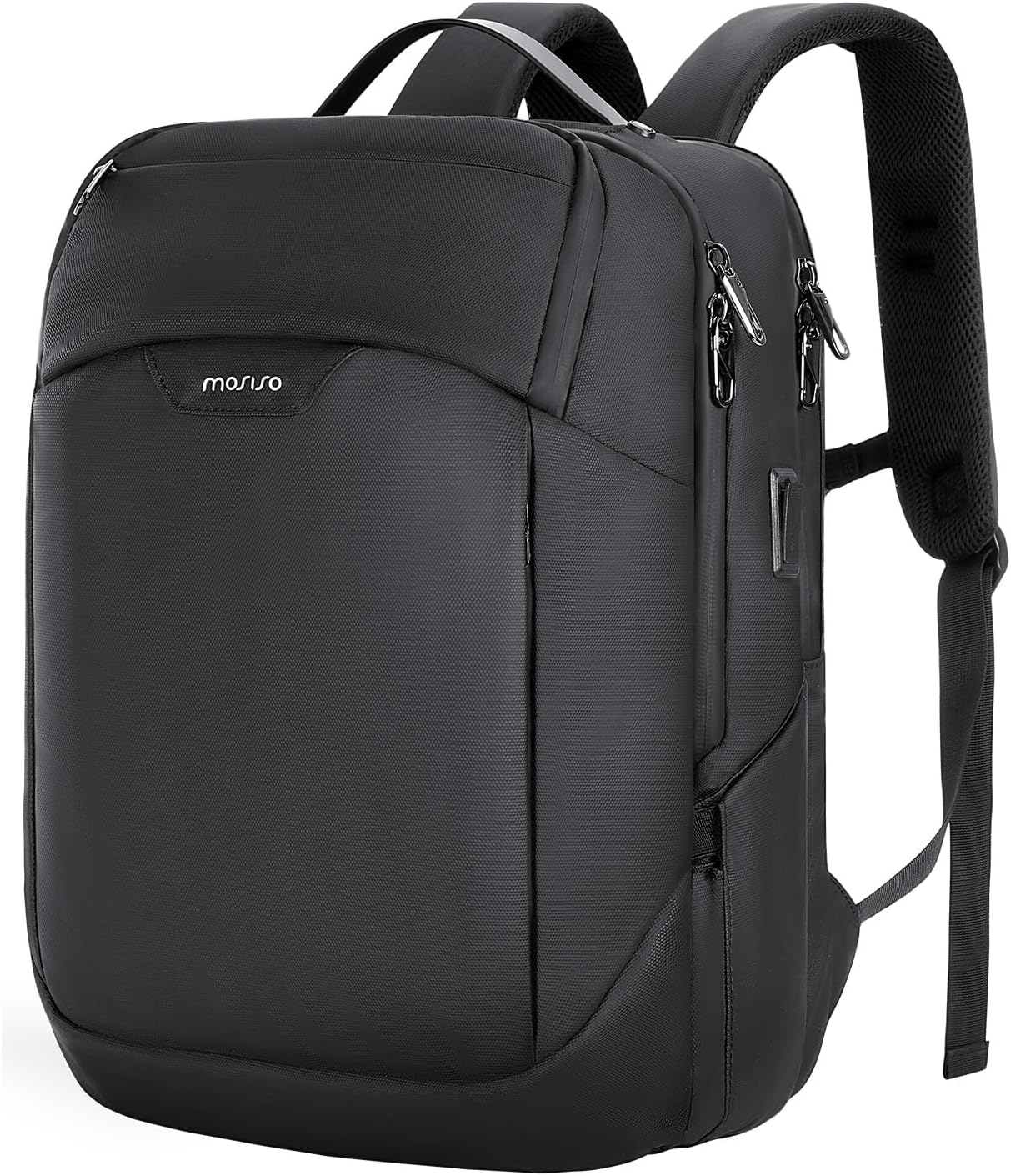 MOSISO Waterproof Laptop Backpack with USB Charging Port
