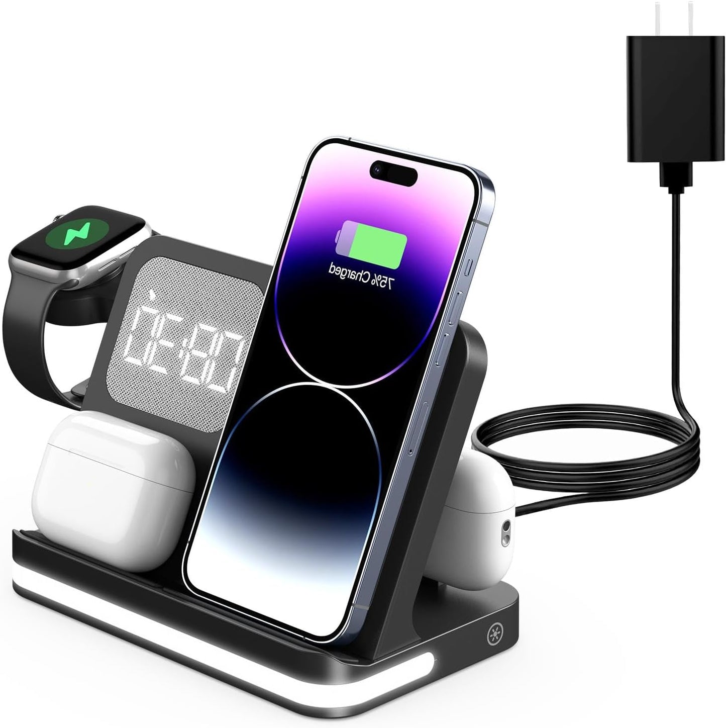7-in-1 Wireless Charger - Fast Charging & Multi-Device Compatibility