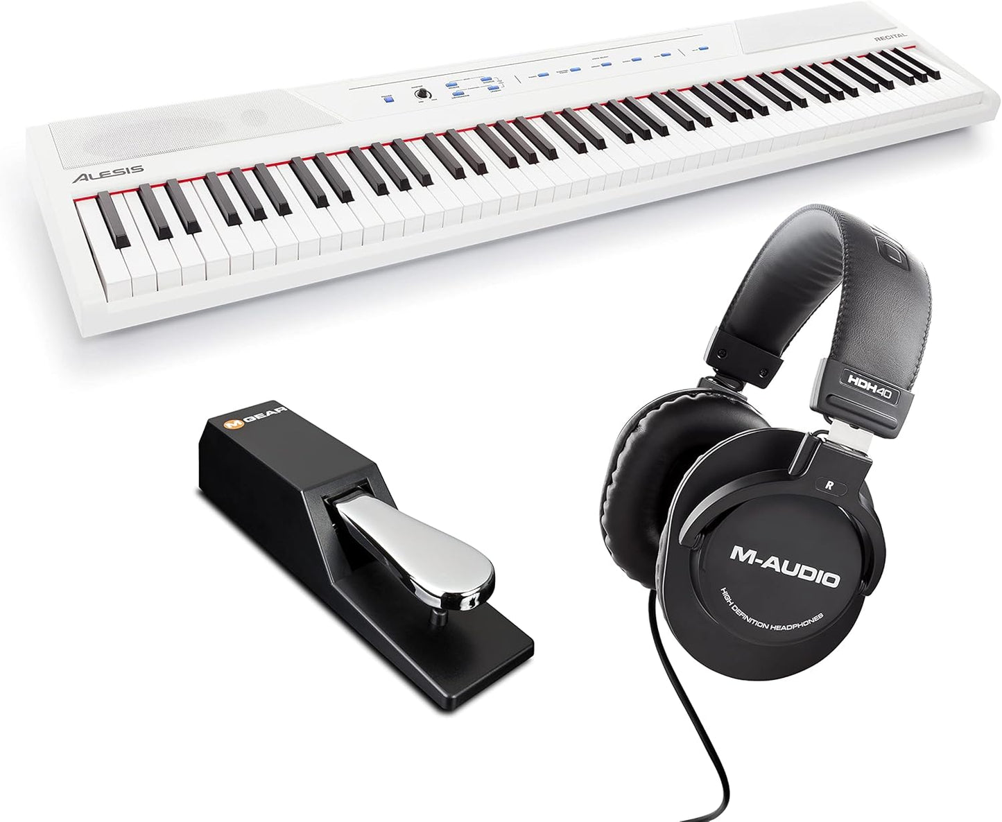 Alesis Recital 88 Key Digital Piano with Premium Features