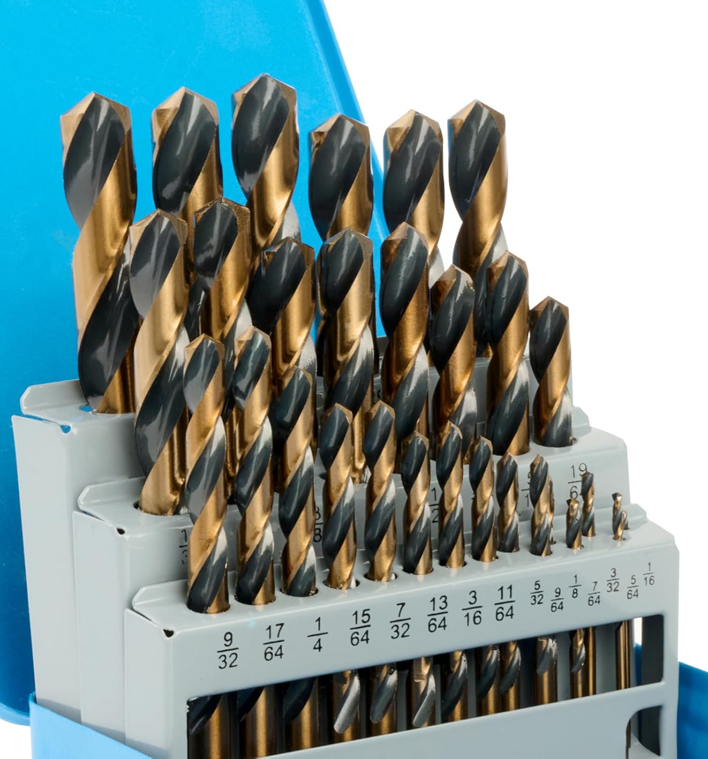 29Pcs High Speed Steel Drill Bit Set for Various Materials