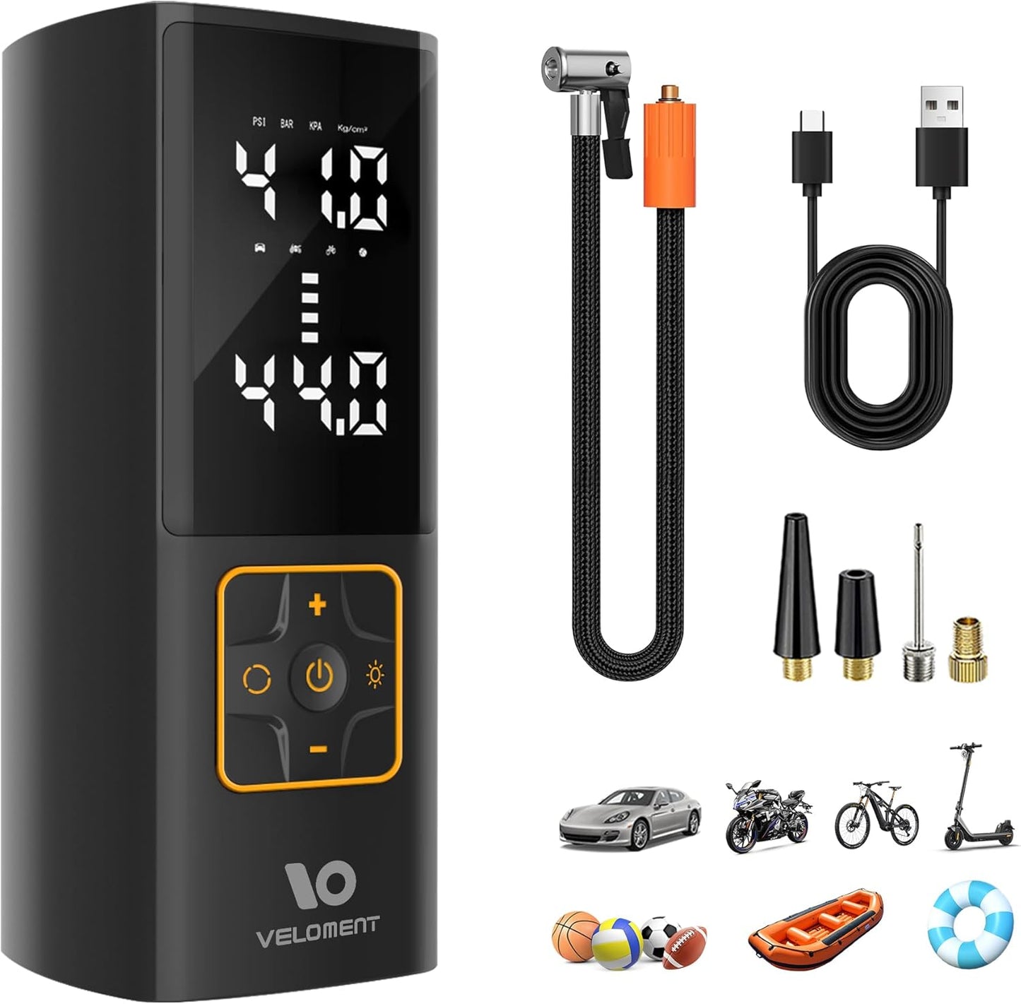 Fast Inflation Rechargeable Air Pump - IOVELOMENT