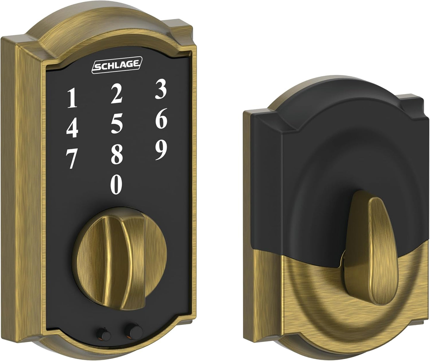 Schlage BE375 CAM 609 Touch Keyless Electronic Deadbolt Lock