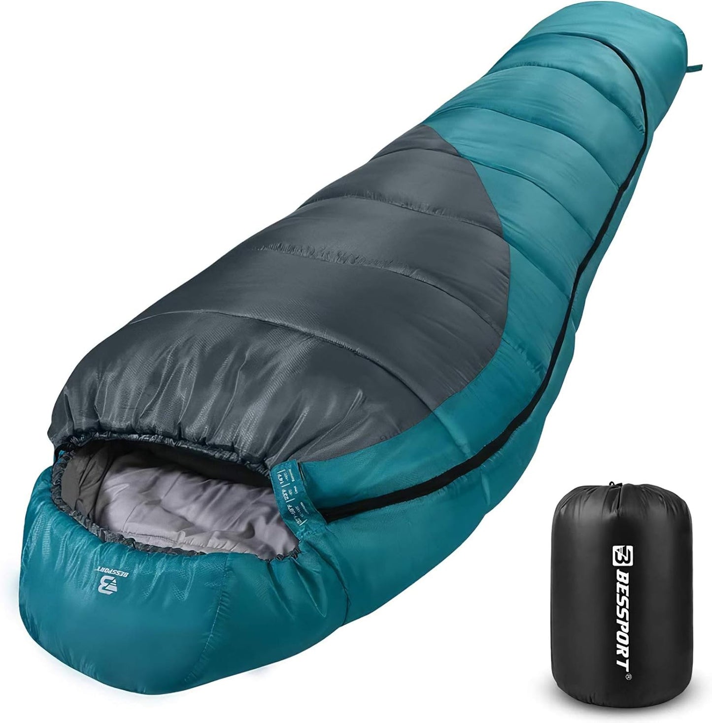 Bessport Mummy Sleeping Bag for Cold Weather Adventures