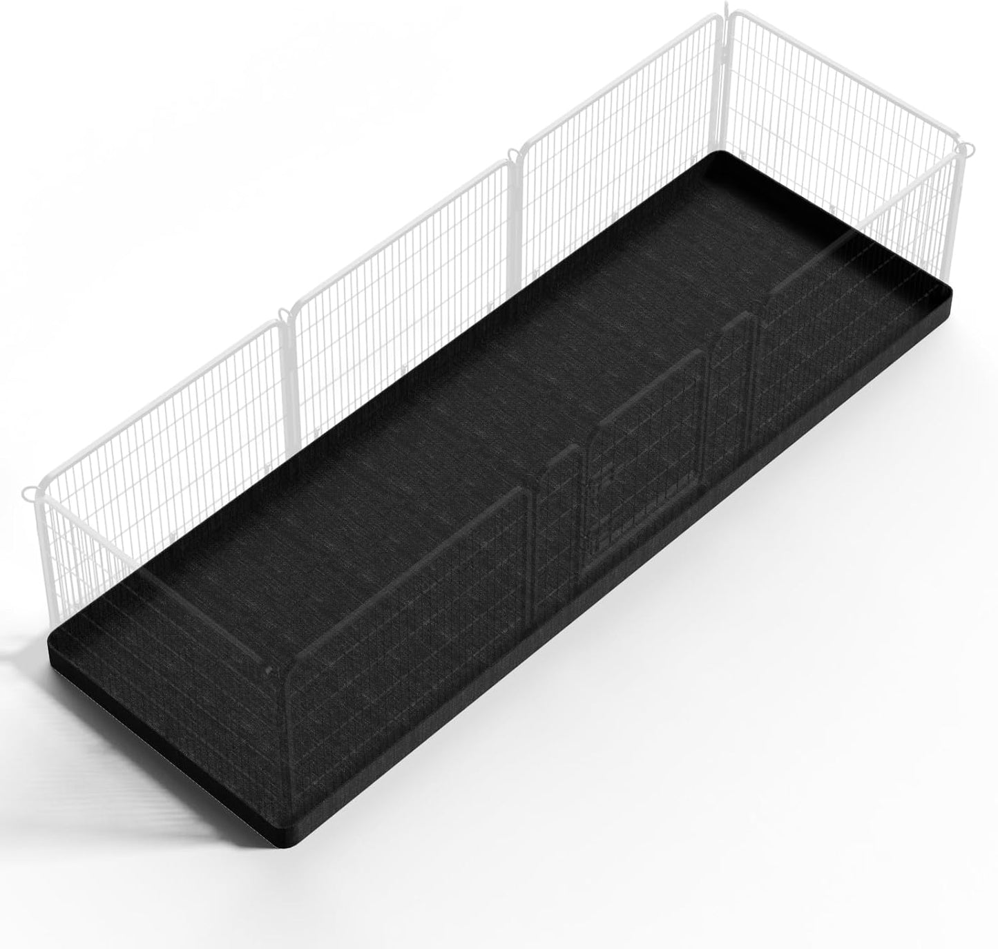 Rectangle Dog Playpen Bottom Pad for 24in Wide 8 Panels