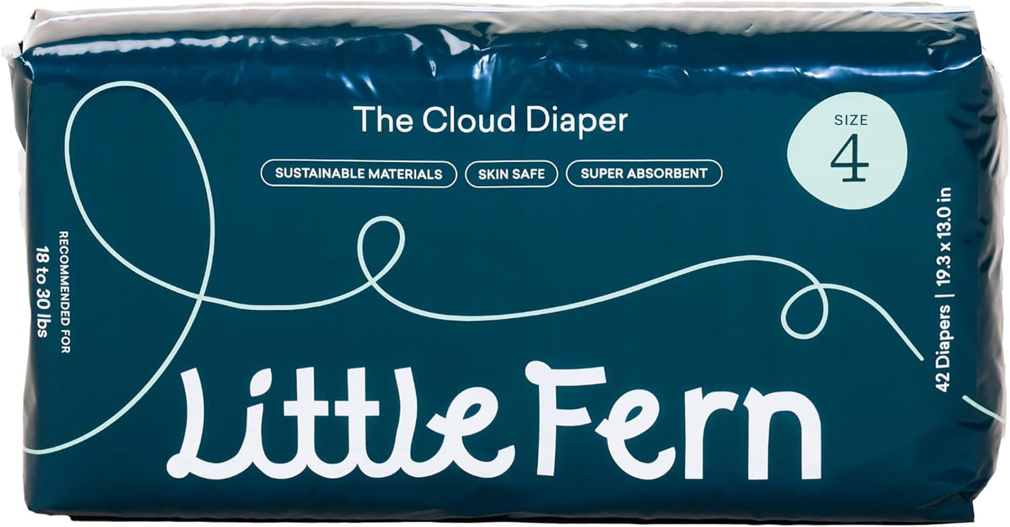 Ultra-Soft Size 4 Bamboo Diapers - Hyper-Absorbent!