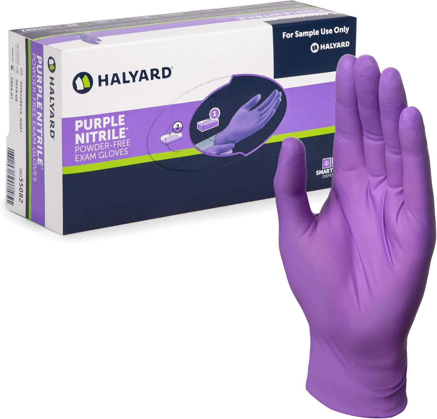 HALYARD PURPLE NITRILE Gloves for Maximum Protection and Comfort