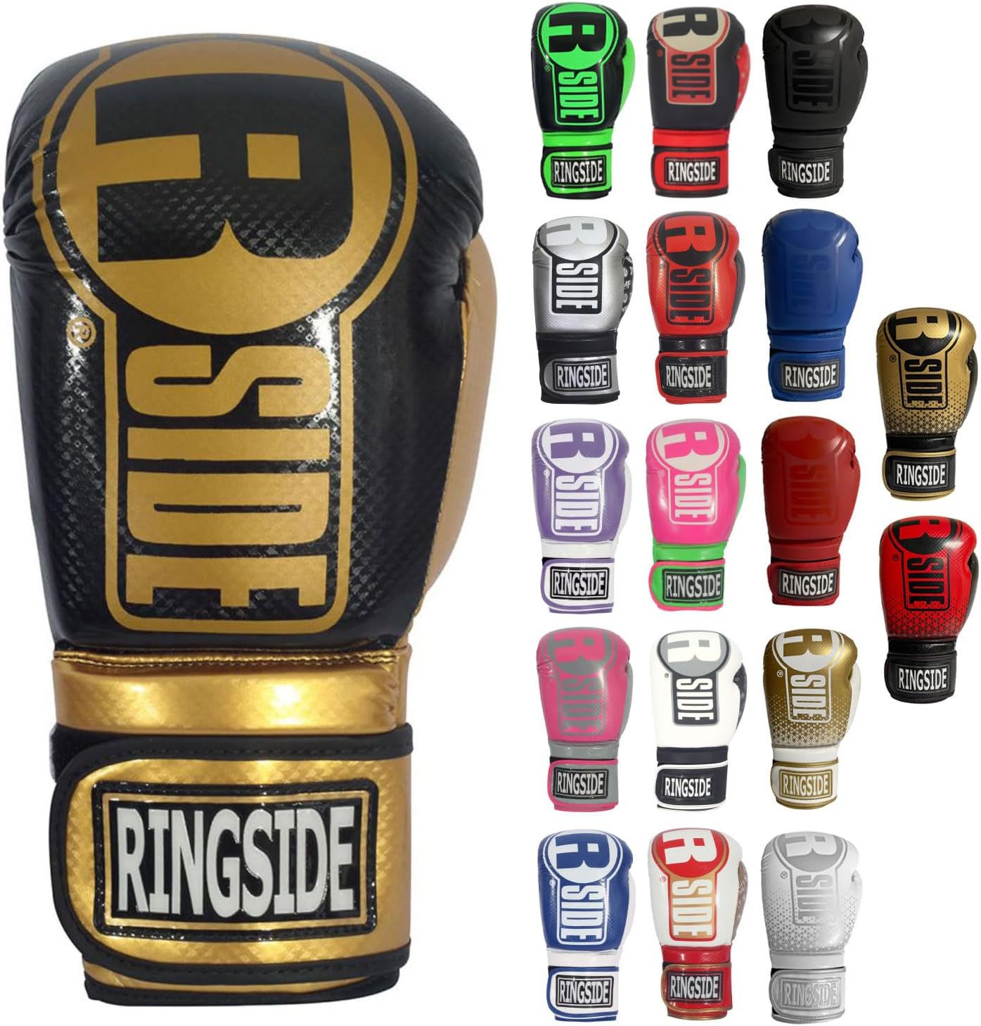 Ringside Apex Bag Gloves with Secure Wrist Support for Boxing